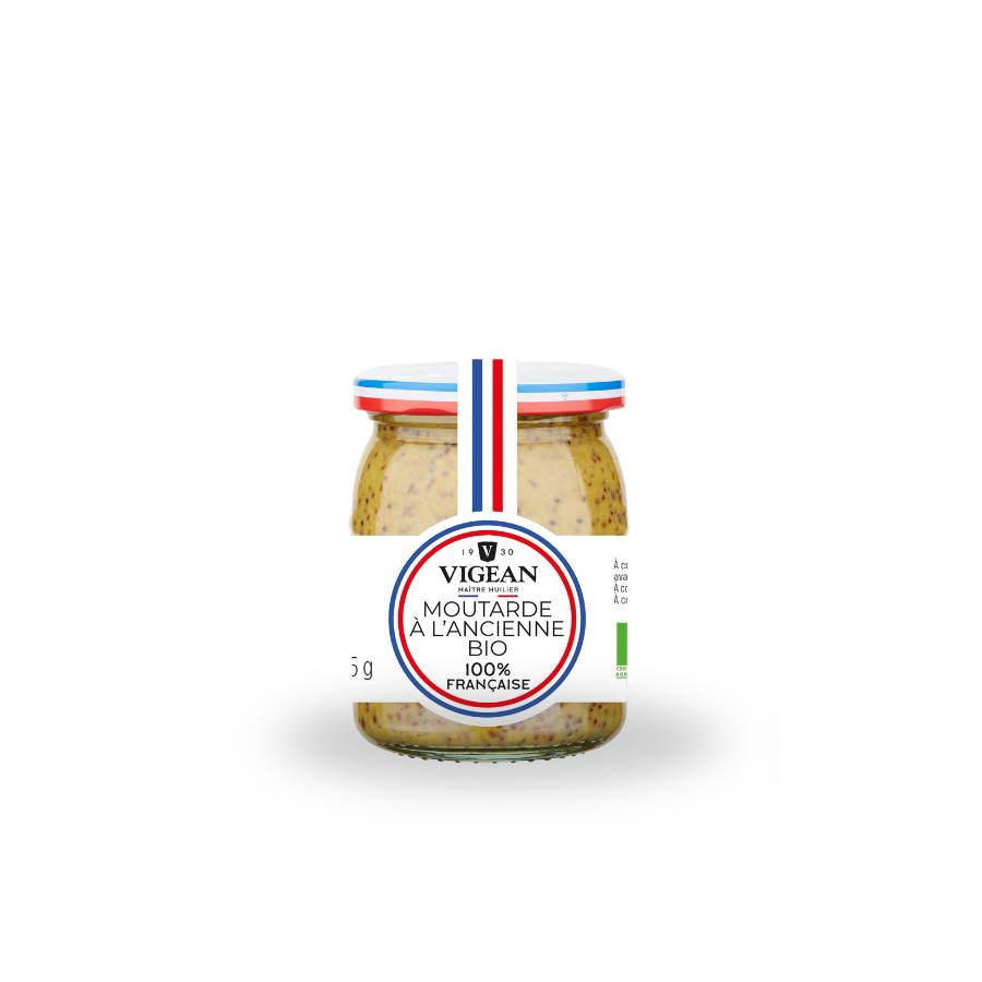 Moutarde Ancienne 100% France 205g